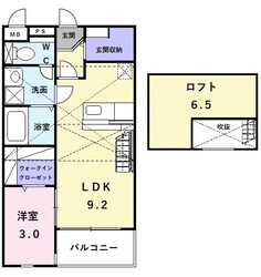 深井駅 徒歩18分 2階の物件間取画像